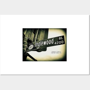 Inglewood Boulevard, Culver City, California by Mistah Wilson Posters and Art